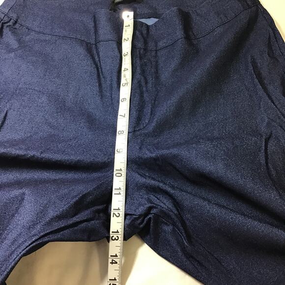 SMAK PARLOUR X unique vintage 1X blue dark wash cuffed retro jeans NWT B88 - Picture 6 of 8